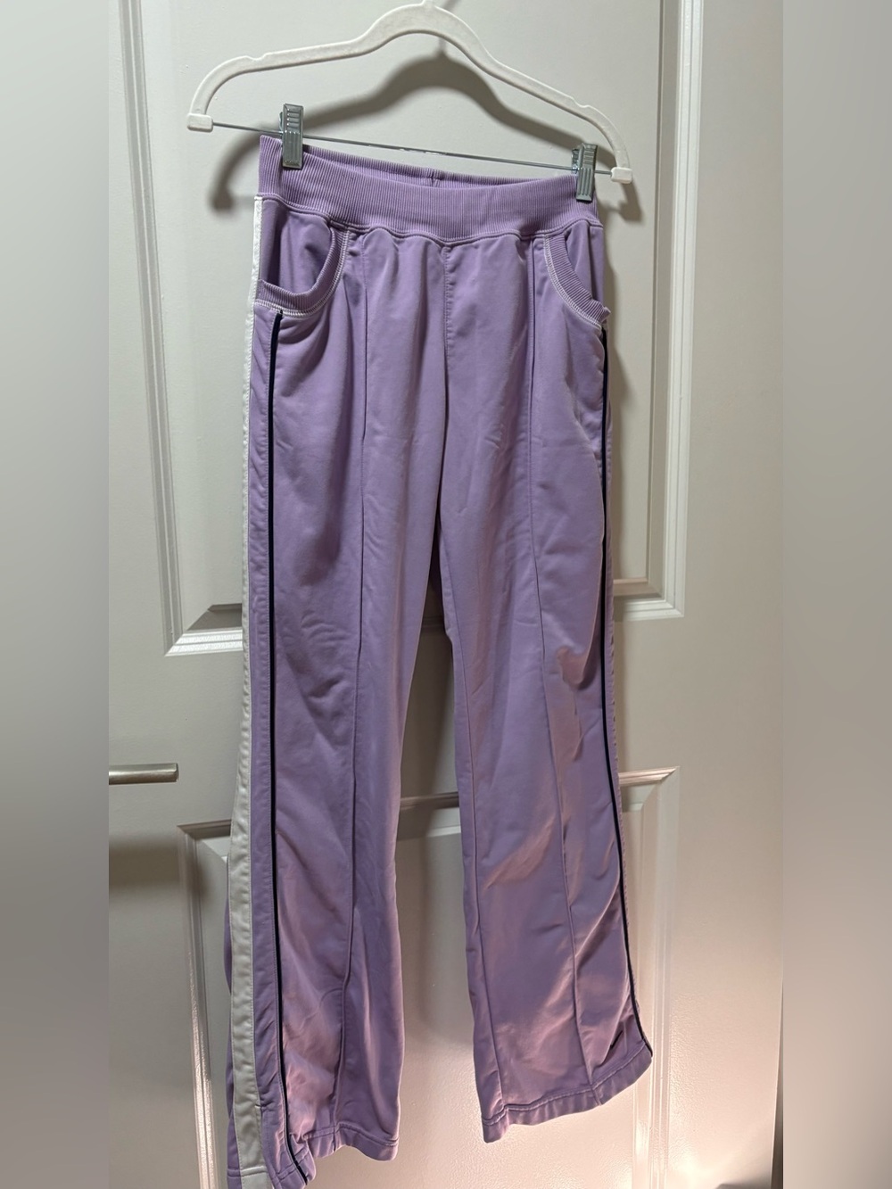 Vintage Nike Lavender Drawstring Sweatpants